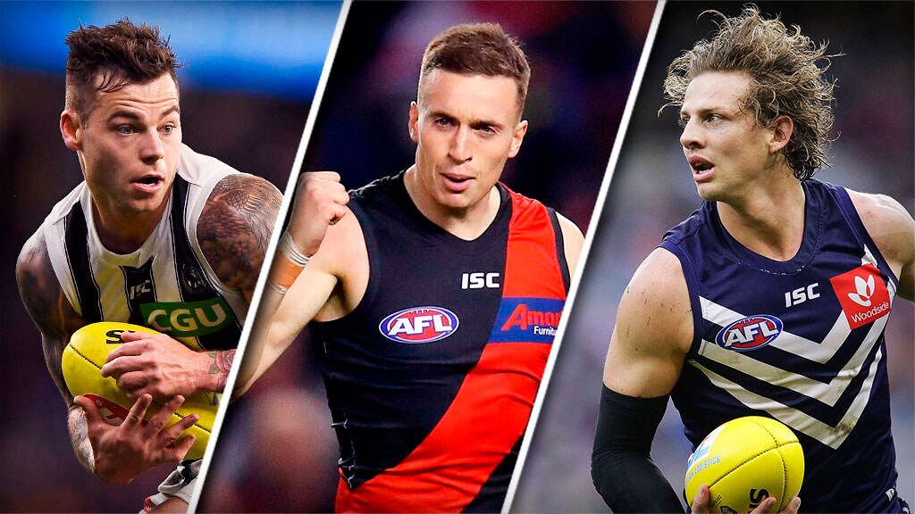 Teams-R18-AFL-2019-HeroV2.jpg Jamie Elliott, Orazio Fantasia and Nat Fyfe are all missing this week - AFL,Adelaide Crows,Brisbane Lions,Carlton Blues,Collingwood Magpies,Essendon Bombers,Fremantle Dockers,Geelong Cats,Gold Coast Suns,GWS Giants,Hawthorn Hawks,Melbourne Demons,North Melbourne Kangaroos,Port Adelaide Power,Richmond Tigers,St Kilda Saints,Sydney Swans,West Coast Eagles,Western Bulldogs